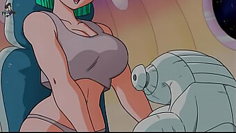 Aventura Selvagem De Vegeta E Bulma Em Um Jogo Pornô De Anime